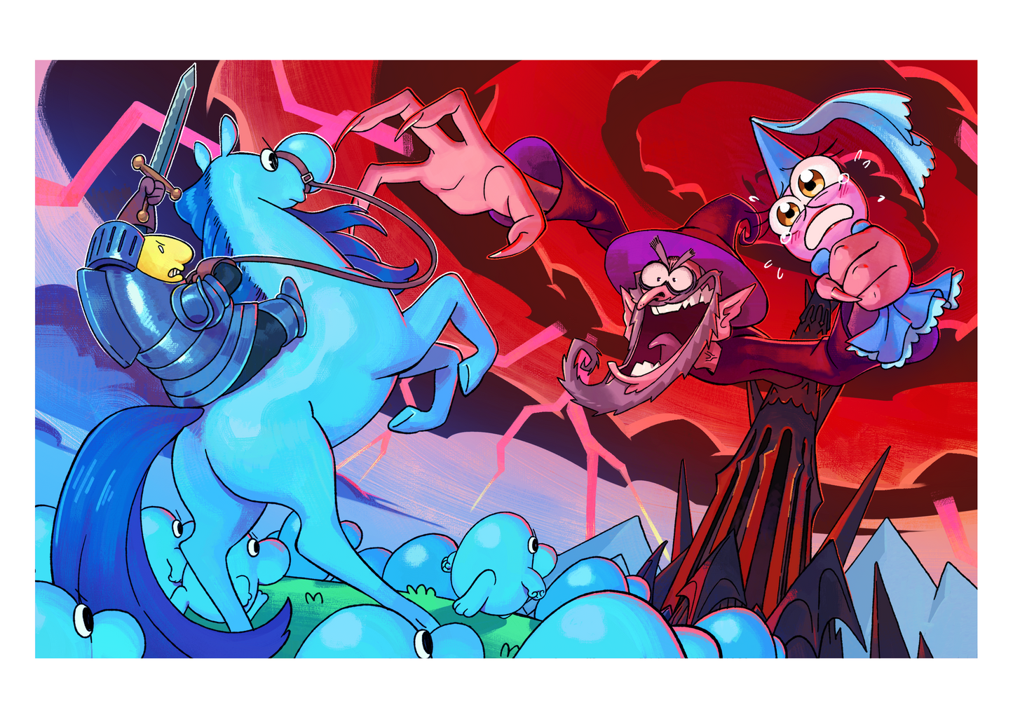 Smiling Family Chivalry Poster (SALE)