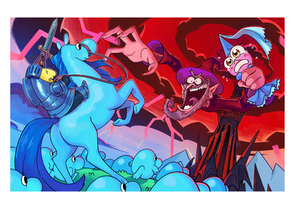 Smiling Family Chivalry Poster (SALE)