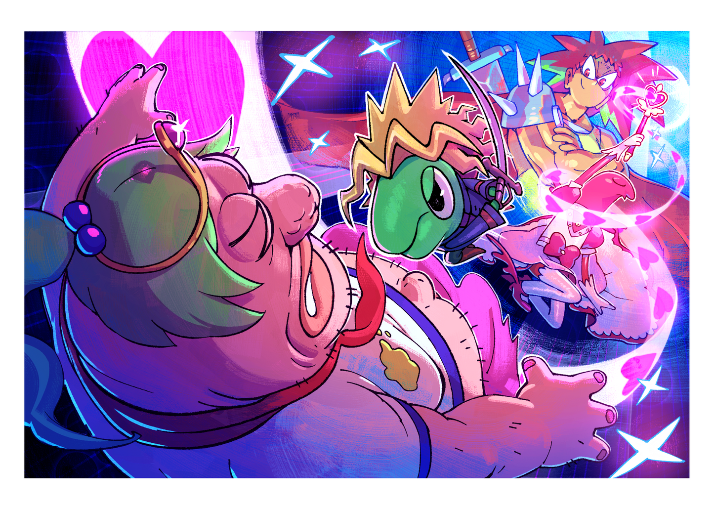 Smiling Family Magical Poster (SALE)